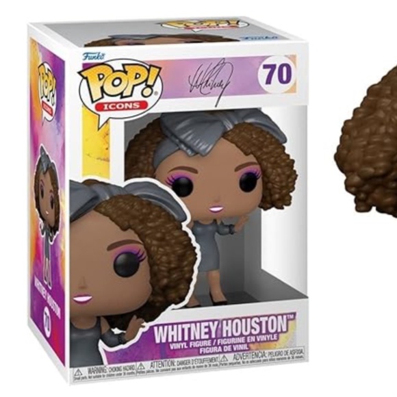 Funko Pop Icons: Whitney Houston (How Will I Know) Vinyl Figure - Picture 4 of 10